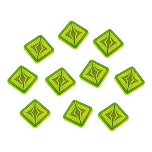 Surge Tokens for Star Wars: Legion, Fluorescent Green (10)